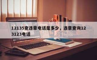 12135查违章电话是多少，违章查询123123电话