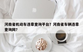 河南省机动车违章查询平台？河南省车辆违章查询网？