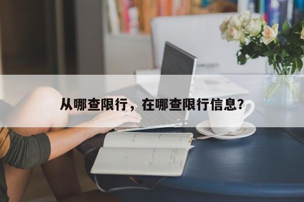 从哪查限行，在哪查限行信息？-第1张图片-末央生活网